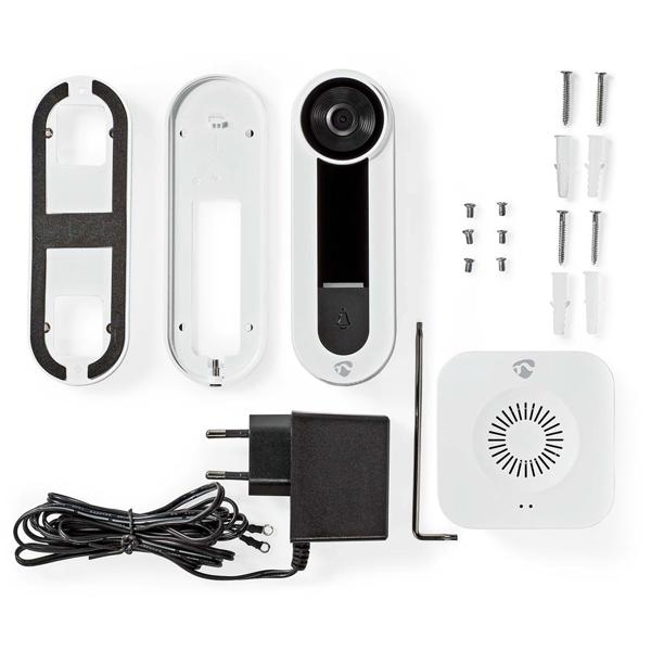 Intelligente SmartLife Video-Türsprechanlage, 1536p HD, App-Steuerung - Weiter Blickwinkel & Nachtsicht - 2-Wege Audio: Maximale Sicherheit