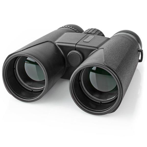 Kompaktes 10x42 Fernglas mit Dachkantprisma & Tasche – 96m Sichtfeld, schwarz – Für klare Sicht bei jeder Outdoor-Aktivität