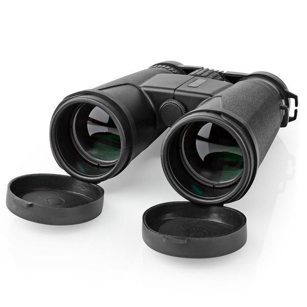 Kompaktes 10x42 Fernglas mit Dachkantprisma & Tasche – 96m Sichtfeld, schwarz – Für klare Sicht bei jeder Outdoor-Aktivität