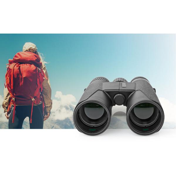 Kompaktes 10x42 Fernglas mit Dachkantprisma & Tasche – 96m Sichtfeld, schwarz – Für klare Sicht bei jeder Outdoor-Aktivität