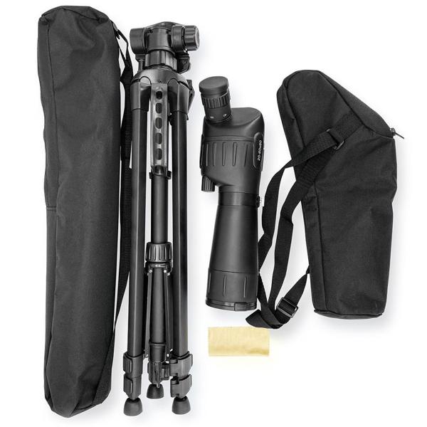 Zoom Spektiv 20-60x60, Stativ, Tasche, Pan/Tilt: 38m Sichtfeld, für Natur, Vogelbeobachtung, Schützen & Jagd, Präzise Sicht
