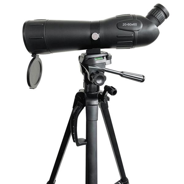 Zoom Spektiv 20-60x60, Stativ, Tasche, Pan/Tilt: 38m Sichtfeld, für Natur, Vogelbeobachtung, Schützen & Jagd, Präzise Sicht
