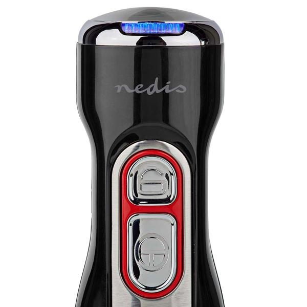 Kabelloser Akku-Stabmixer (100W, Edelstahl): Für Smoothies, Suppen, Sossen – maximale Flexibilität, silber-schwarzes Design, kabelloses mixen