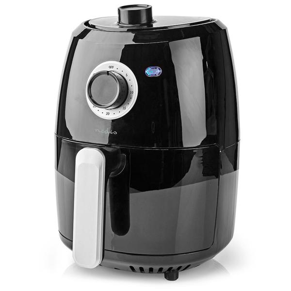 Kompakte Heissluftfritteuse 2,4L – Air Fryer mit Timer & Temperaturregler – 1000W, fettarmes Frittieren, knusprige Ergebnisse & einfache Reinigung