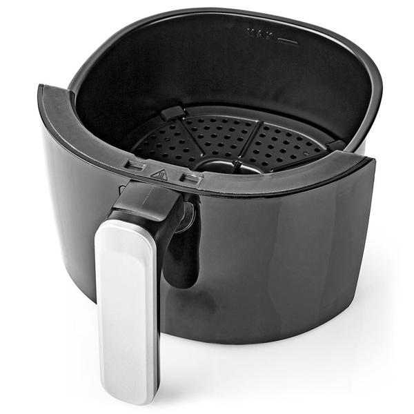 Kompakte Heissluftfritteuse 2,4L – Air Fryer mit Timer & Temperaturregler – 1000W, fettarmes Frittieren, knusprige Ergebnisse & einfache Reinigung