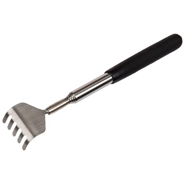 3er-Set Praktischer Teleskop-Rückenkratzer (16-53cm): Ausziehbare Kratzhilfe mit gummiertem Griff. Einfache Linderung von Juckreiz & Verspannungen