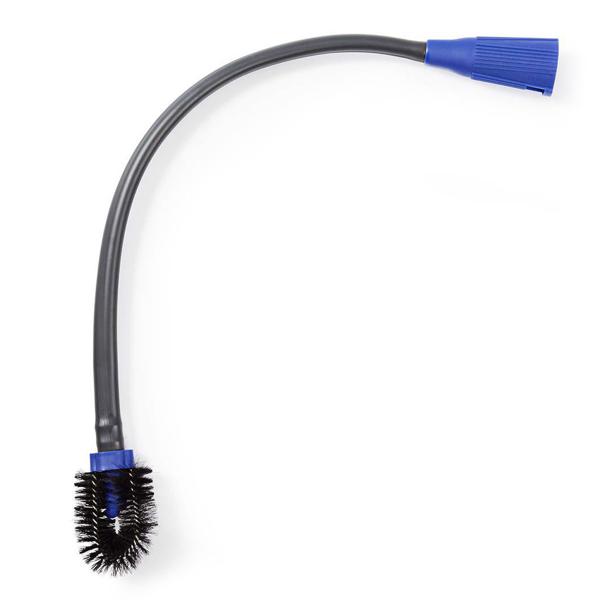 Flexibler Staubsauger-Heizkörperaufsatz (30-36mm) – ideal für unzugängliche Bereiche und Stellen, schwarz-blau, Bürsten-Aufsatz