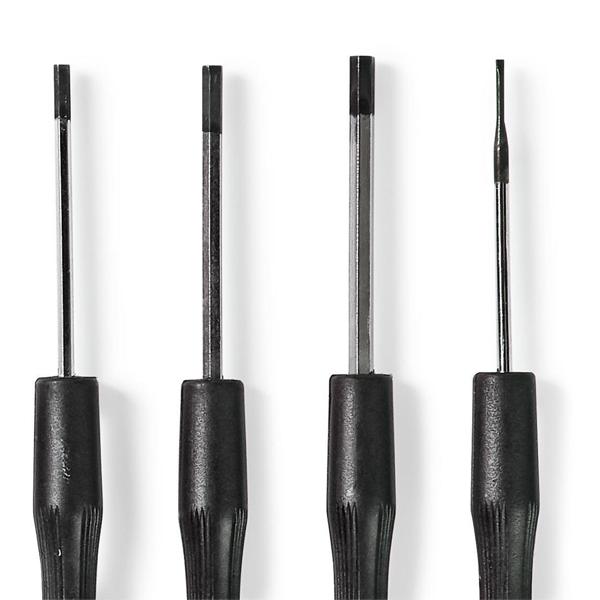 Komplettes Präzisions-Schraubendreher-Set, 15-teilig, mit Etui: Torx, Schlitz, Kreuz, Sechskant – Für jede Feinmechanik-Aufgabe