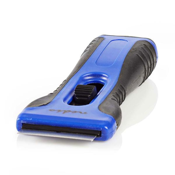 Ceranfeldschaber mit Soft-Touch-Griff – praktischer Kochfeldschaber – entfernt mühelos Verschmutzungen, ideal für Ceran-, Induktions- & Glaskochfelder