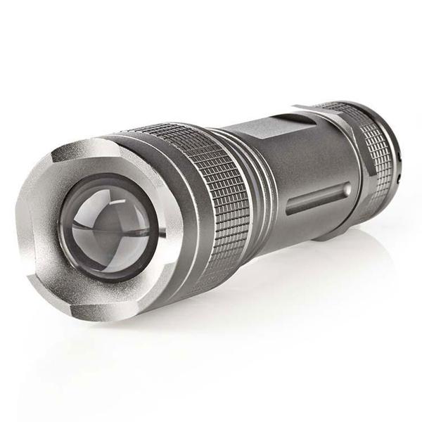 Premium LED-Taschenlampe - Samsung 5W LEDs, IPX5 wasserdicht, 330 Lumen, 200m Leuchtweite - Eloxiertes Aluminium - Ideal für Camping, Angeln & Werkstatt