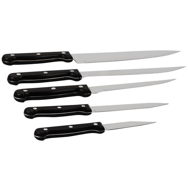 Umfangreiche Koch-Erstausstattung: Bratpfanne, Töpfe, Schneidebrett, Kochlöffel, Messerblock & mehr – ideal für Küche, Haushalt & Einsteiger