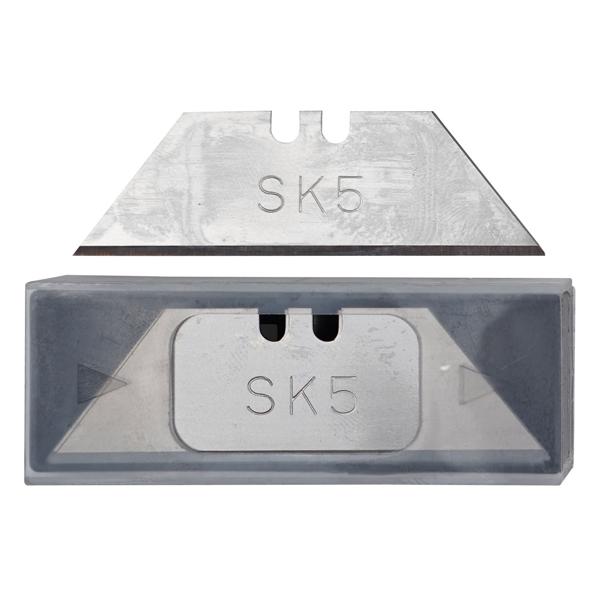 Klappbares Cuttermesser mit Gürtelclip + 5 Ersatzklingen: Superscharf, sicher, robust - Ideal für Handwerk, Hobby, Outdoor