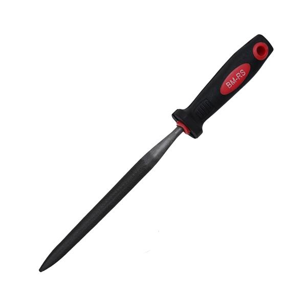Hochwertiges Nadelfeilen-Set (6-teilig, rot/schwarz) – Robuste Feilen für präzise Ergebnisse beim Bearbeiten von Metall, Holz & Kunststoff