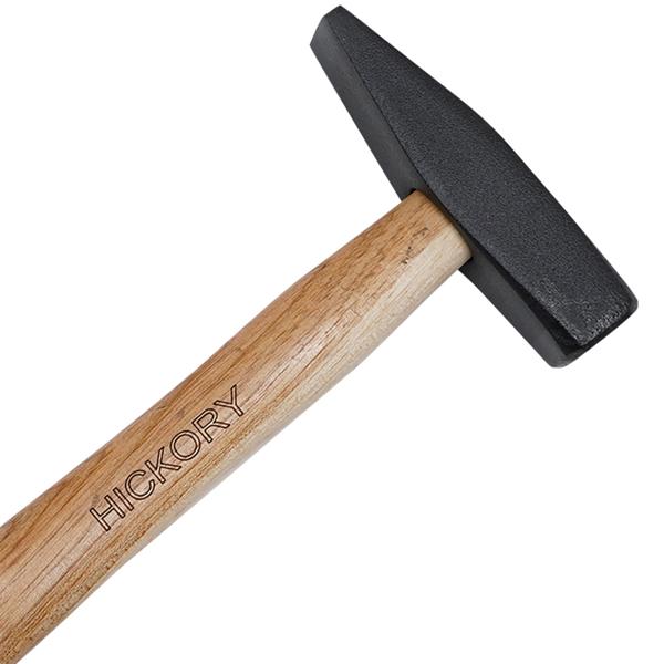 Robuster Schlosserhammer 300g mit hochwertigem Hickory-Stiel, ergonomisch & langlebig, DIN 1041 zertifiziert – perfektes Werkzeug für präzises Arbeiten