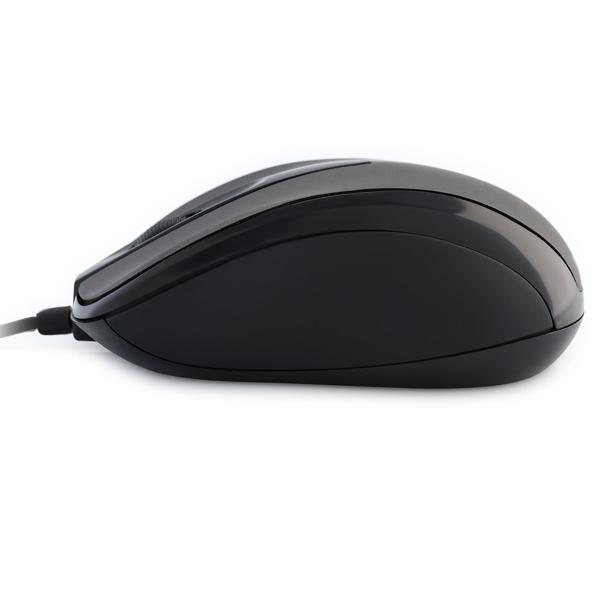 PC & Laptop Maus - Kabelgebunden, 3-Tasten, Optischer 1000 dpi Sensor für präzise Steuerung - Plug & Play USB 2.0 für Windows, Mac, Linux