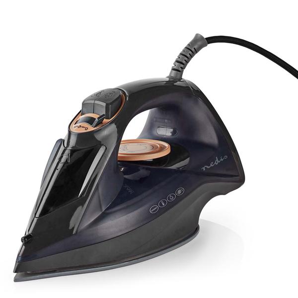 Dampfbügeleisen 2200 W, Kunststoff, Keramische Sohle, 260 ml Wassertank