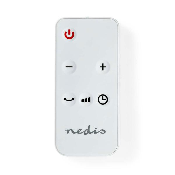 Intelligenter Keramik-PTC Heizlüfter, Turm, mit App-Funktion, Touch-Display, Thermostat, 2 Stufen, weiss/grau. Komfortable & sichere Wärme