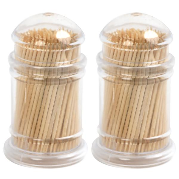 Cocktailspiesse aus Bambus – 2x 200 Stk. Vorratspack – Umweltfreundlich & antibakteriell – Ideal für Apéros, Partys & Deko mit Spiesse-Halter