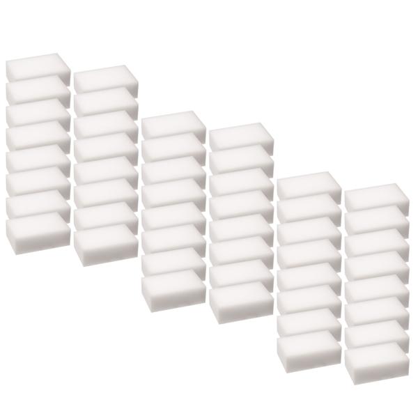 48er Vorteilspack Schmutzradierer - Hocheffektiver Reinigungsschwamm für Küche, Wohnzimmer & Möbel - Melamin-Schaum, 9x6x3 cm - Ohne Chemie
