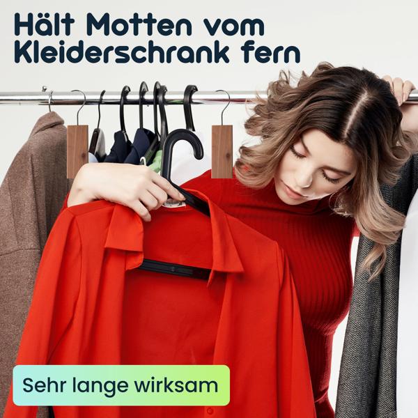 XXL-Packung Zedernholz-Mottenschutz (20 Stück): Natürliche Zedernholz-Blöcke für Kleiderschrank, Küche & Vorratsschrank – effektive Mottenabwehr