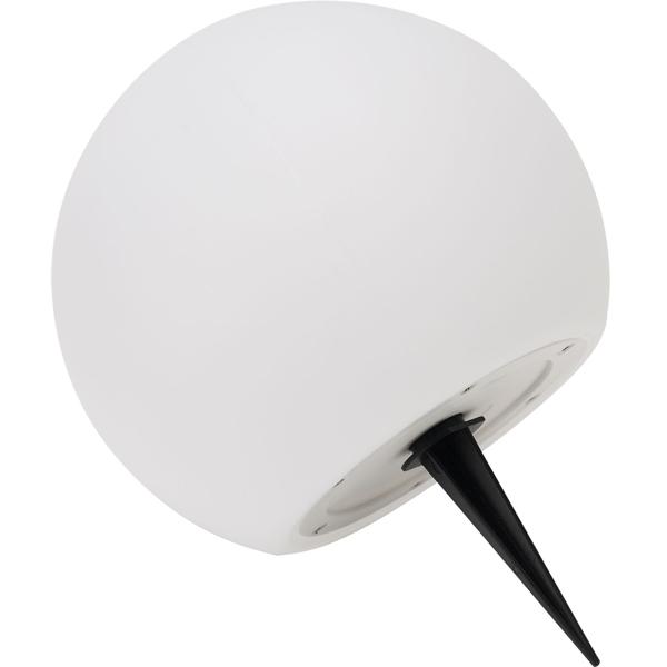 2er-Set Solar-LED-Leuchtkugel, Ø 20cm, RGBW mit Fernbedienung, 60 Lu, IP67. Farbwechsel-Lichtkugel für Garten & Terrasse, wetterfest & kabellos