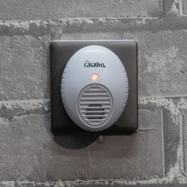 3er-Spar-Set Hocheffektiver Ultraschall-Insektenvertreiber für die Steckdose, weiss, bis 47 m², gegen Fliegen, Mücken, Moskitos, Spinnen, Ameisen  