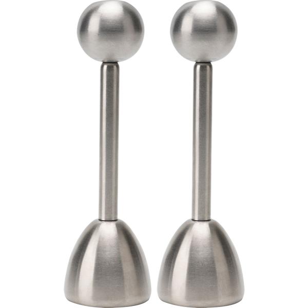 2er-Set Eierköpfer aus Edelstahl, praktischer Eieröffner für harte und weiche Eier, ohne Zersplittern, spülmaschinen-geeignet