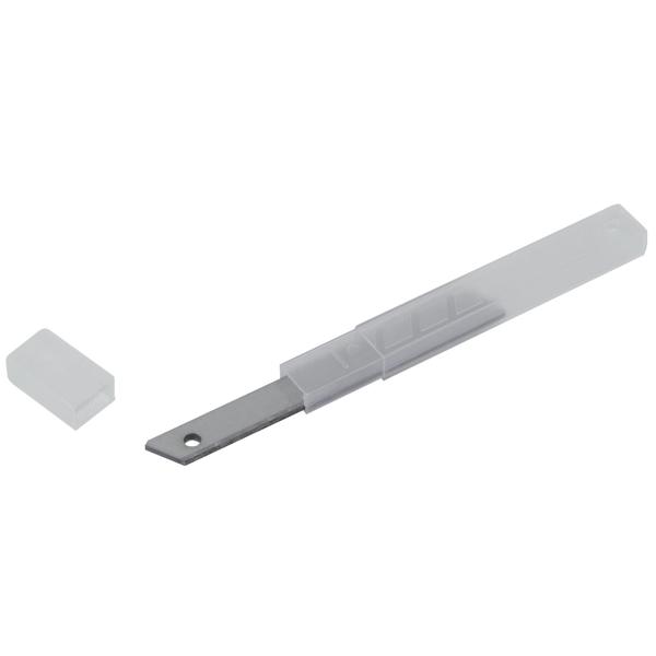 Cuttermesser-Set, silber, B18 & B9mm, rutschfester Griff, je 5 Klingen. Abbrechmesser & Teppichmesser für präzise Schnitte. Vielseitiges Set