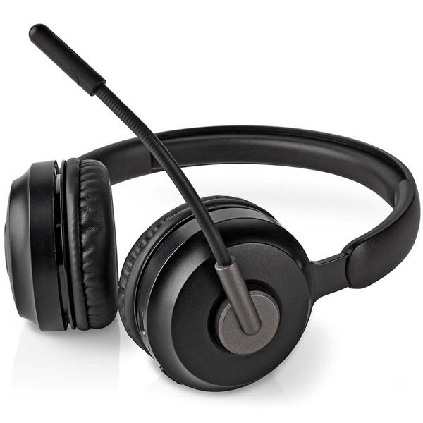 Bluetooth Over-Ear Headset schwarz mit beeindruckender 27 Std. Akkulaufzeit - Kabellos, komfortabel & mit modernem USB-C Anschluss