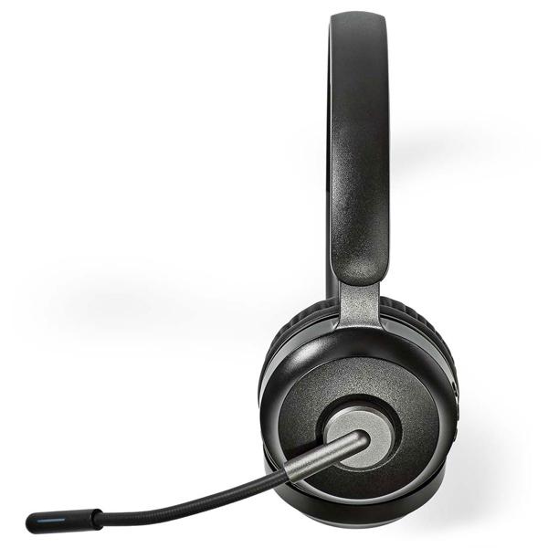 Bluetooth Over-Ear Headset schwarz mit beeindruckender 27 Std. Akkulaufzeit - Kabellos, komfortabel & mit modernem USB-C Anschluss