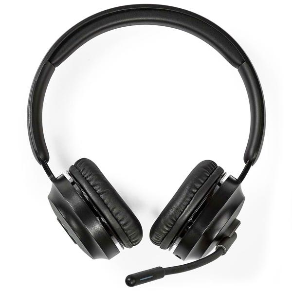 Bluetooth Over-Ear Headset schwarz mit beeindruckender 27 Std. Akkulaufzeit - Kabellos, komfortabel & mit modernem USB-C Anschluss