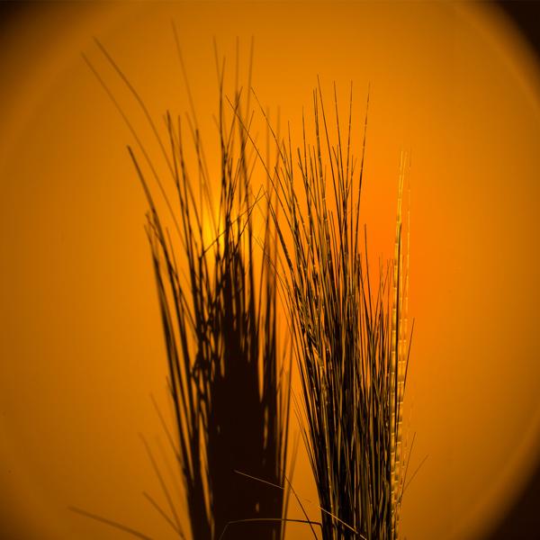 Sonnenuntergang Lampe 7W LED Stimmungslicht Sunset - Romantische Atmosphäre Schlafzimmer Wohnzimmer - Farbverlauf Orange Rot Blau Lila - Höhe 29 cm