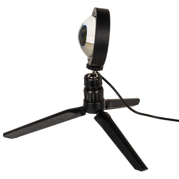 Sonnenuntergang Lampe 7W LED Stimmungslicht Sunset - Romantische Atmosphäre Schlafzimmer Wohnzimmer - Farbverlauf Orange Rot Blau Lila - Höhe 29 cm