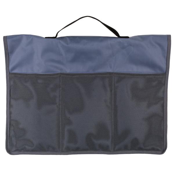 Fahrrad Kühltasche 40x60 cm - für 6 Flaschen/Dosen kühl halten - inkl. Kühlpacks - Polyester robust - leichte Befestigung am Velo für Radtouren