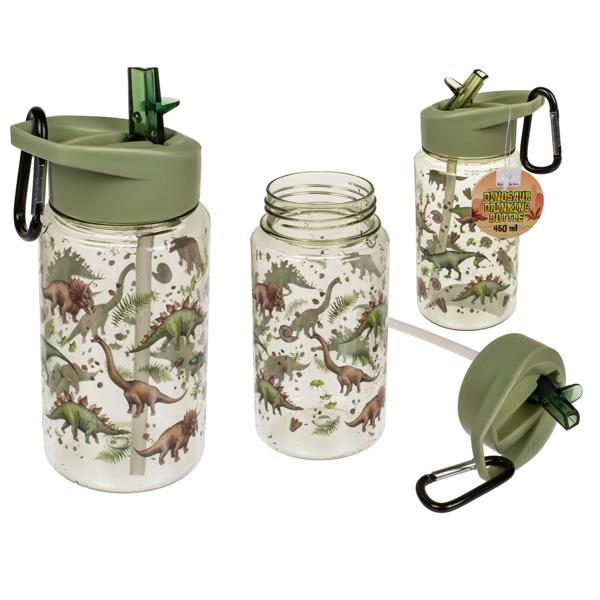 Kinder Trinkflasche Dinosaurier, 450 ml