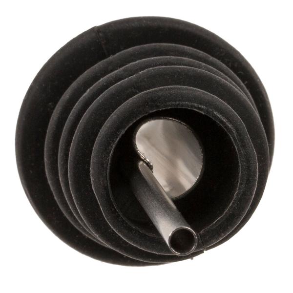 Getränkeausgiesser Edelstahl mit Silikondichtung - Präzises Ausschenken Wein, Spirituosen, Öl, Essig - Belüftung & Aromafreigabe - Tropffrei