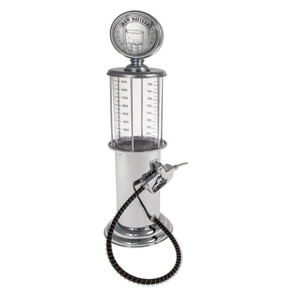 Getränkespender Zapfsäule – H 48 cm - 950 ml – Stylisch & kleckerfrei Getränke ausschenken - Für Männerabende, Partys & Hausbars