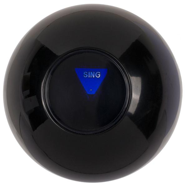 Trinkspiel Entscheidungsball - Zufallsaufgaben für unvergessliche Abende - robust, tragbar, Ø 10 cm, für Partys & Garten, batterie- und stromlos