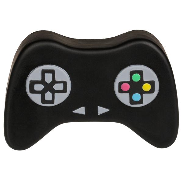 Antistress-Ball Controller - Gamepad-Design zum Stressabbau & Muskelkräftigung - schwarz, 12x8x2cm, 90g - Ideal bei Stress & zur Raucherentwöhnung