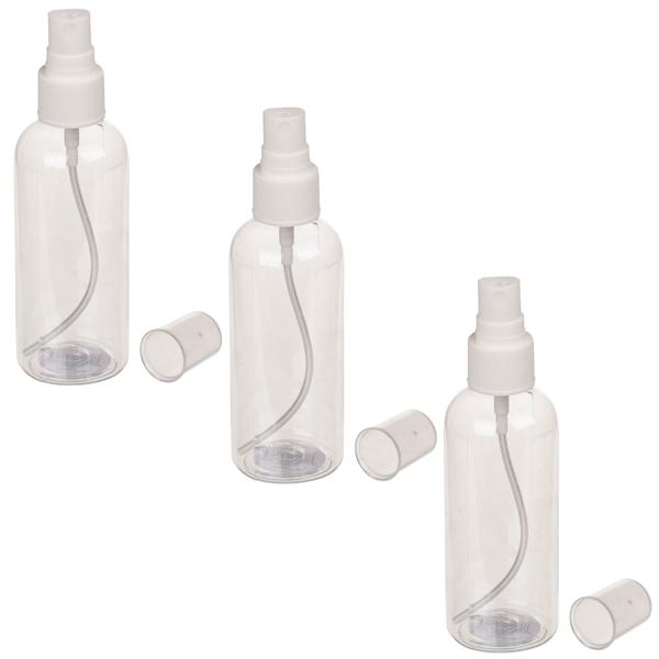 3er-Set Zerstäuberflasche 100 ml – für Deo, Öl & Flüssigkeiten – nachfüllbar, fein sprühend & auslaufsicher – perfekt für Reisen, Kosmetik & Haushalt