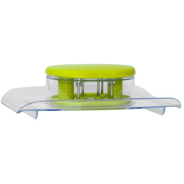 Gemüsereibe Mandoline - 3 Schneiden (Raspeln, Hobeln, Julienne) - Einstellbares Rad für Scheibengrössen - Inkl. Handgriff & Auffangbehälter - Edelstahlklingen