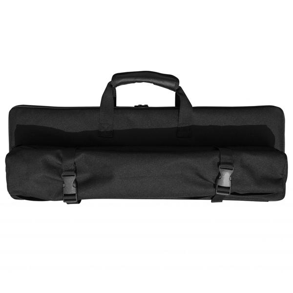 Faltbarer Solar-Campingtisch (20W): USB-A & USB-C Anschlüsse, 60,8x40,5 cm, schwarz - Mobile Stromversorgung für Outdoor-Abenteuer