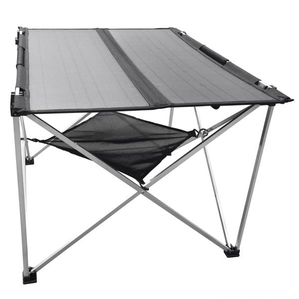 Solar-Campingtisch faltbar 60W - Autarke Energie für Outdoor, Camping & Festivals - 2x USB-A, 1x USB-C, IP54, 4,5 kg, 80,5x66 cm