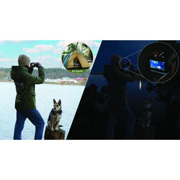 Präzises Nachtsichtgerät, Full-HD, 1920x1080, 30fps. Digitalzoom, Display - bis 500m Tag /bis 150m Nacht - Top Leistung bei Tag & Nacht