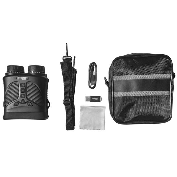 Präzises Nachtsichtgerät, Full-HD, 1920x1080, 30fps. Digitalzoom, Display - bis 500m Tag /bis 150m Nacht - Top Leistung bei Tag & Nacht