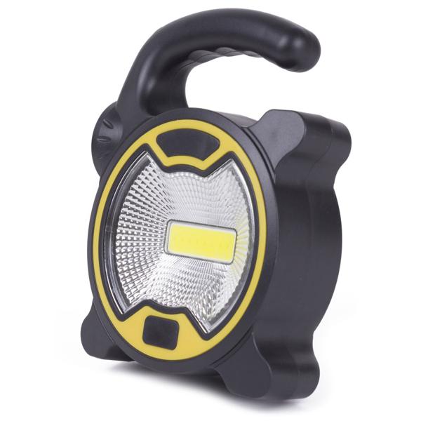 2-in-1 LED-Arbeitslampe - COB LED Arbeitslicht (1W 80LM) & LED-Taschenlampe (0.5W 40LM) - Robust, ideal für Camping, KFZ-Reparatur, Werkstatt & Notfälle