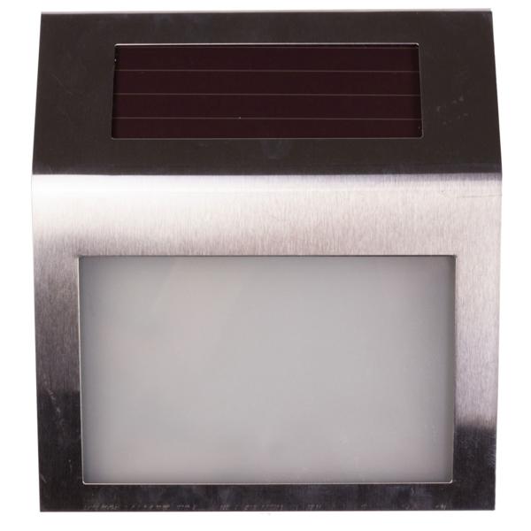 LED Hausnummernleuchte Solar - Beleuchtet mit Zahlen & Buchstaben - IP44 Aussenbereich - Modernes Design - Einfache Installation - 2 LEDs