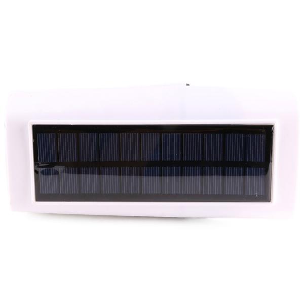 Überwachungskamera Attrappe - Effektive Abschreckung für mehr Sicherheit zuhause - Solar LED-Leuchte mit 3 Lichtmodi & PIR-Sensor - IP44 wetterfest