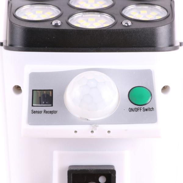 Überwachungskamera Attrappe - Effektive Abschreckung für mehr Sicherheit zuhause - Solar LED-Leuchte mit 3 Lichtmodi & PIR-Sensor - IP44 wetterfest