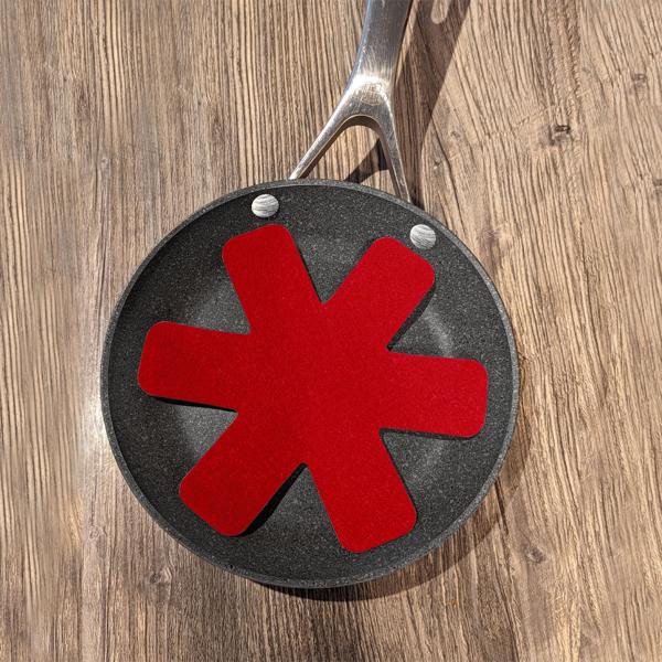 Pfannenschutz-Set Filz 5er Set Ø 18 cm - Schützt effektiv vor Kratzern - Hochwertige Pfannenschoner für alle Küchenpfannen - Lebensdauer verlängern